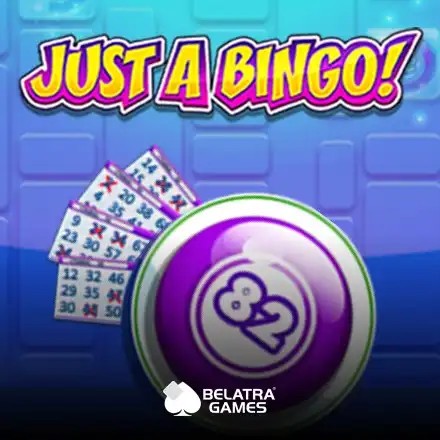 Just A Bingo logo by Belatra Games at Pistolo