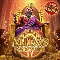 Midas Fortune by PG Soft, showcased at pistolo-poland.com – game logo